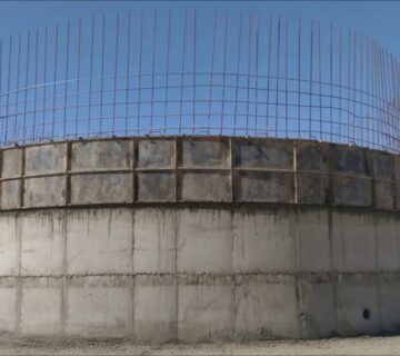 عزل خزانات المياه الخرسانية