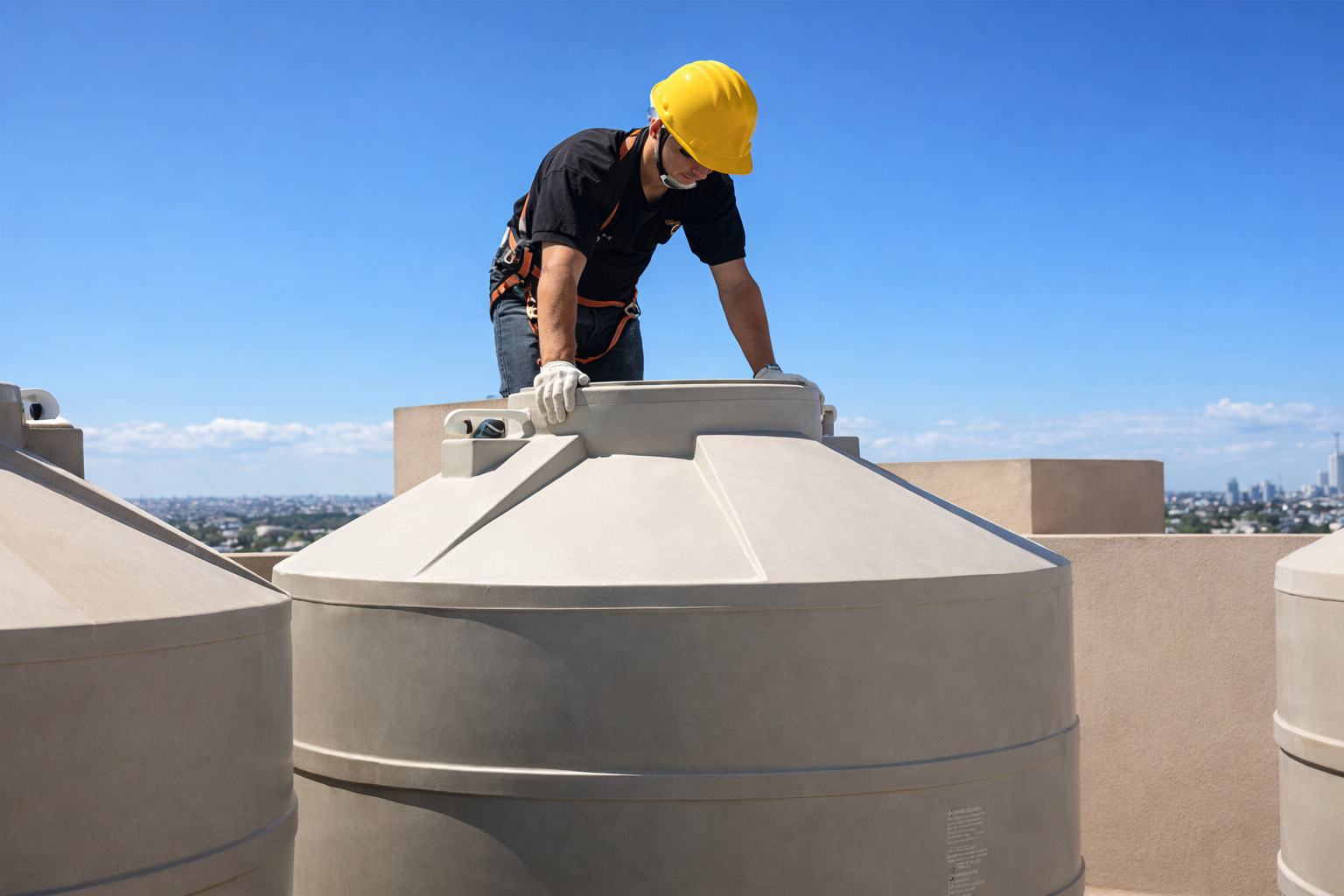 خدمة عزل خزانات المياه بالرياض بأسعار مميزة وجودة عالية – سيف العزل