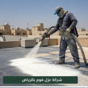 شركة عزل فوم بالرياض لعزل الأسطح بالفوم الحراري والمائي